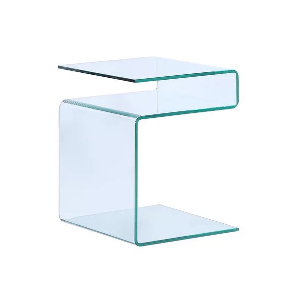 Tunis Glass End Table